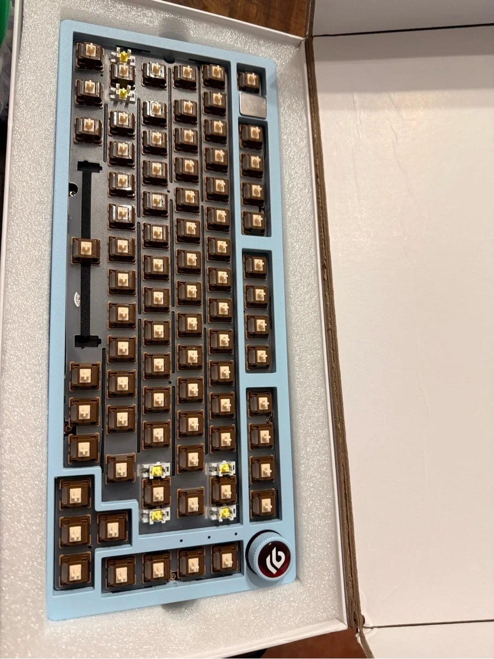 Leobog hi75 keyboard and k21 num pad